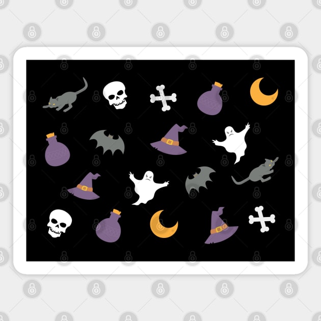 Halloween Vibe Magnet by winvaleriearts